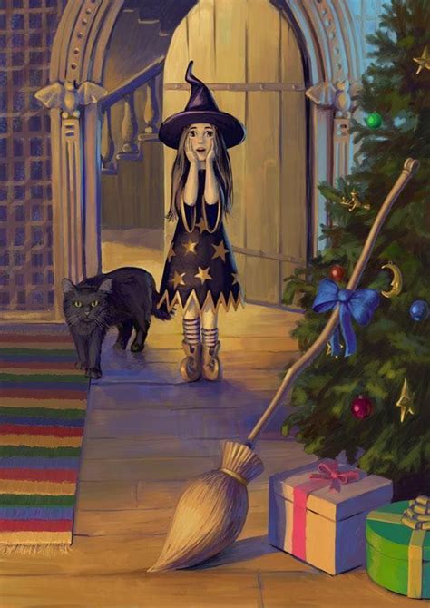 The Xmas Witch and the Tradition of Stockings by the Fireplace